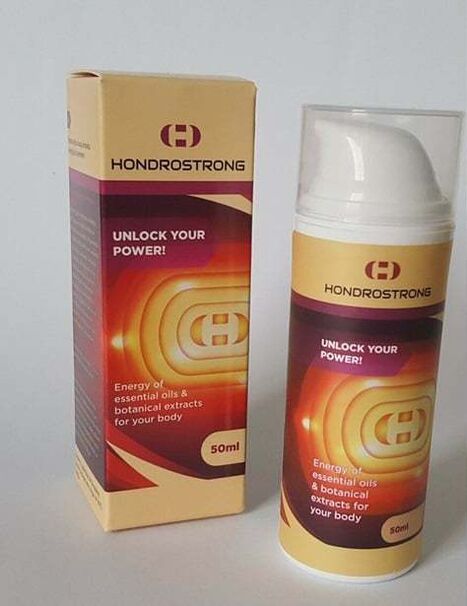 Comments on the application of the cream Hondrostrong from Elena of Kharkov